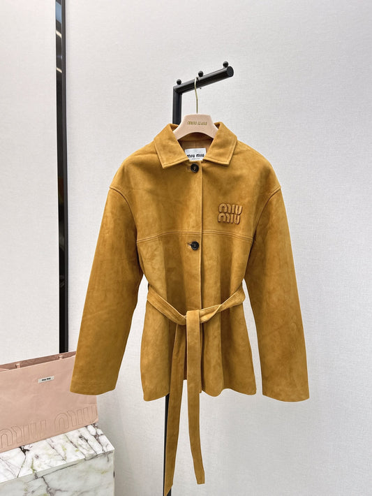 Miu suede jacket