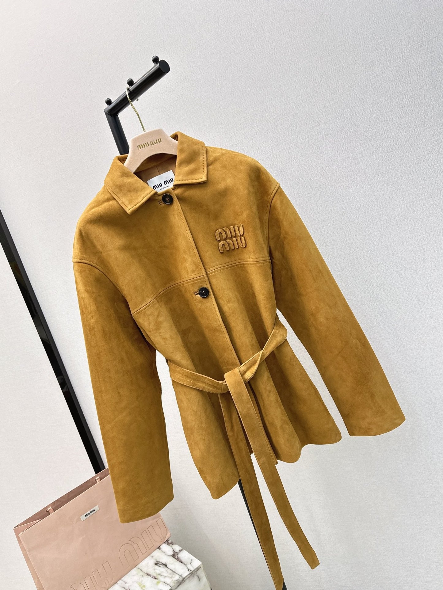 Miu suede jacket