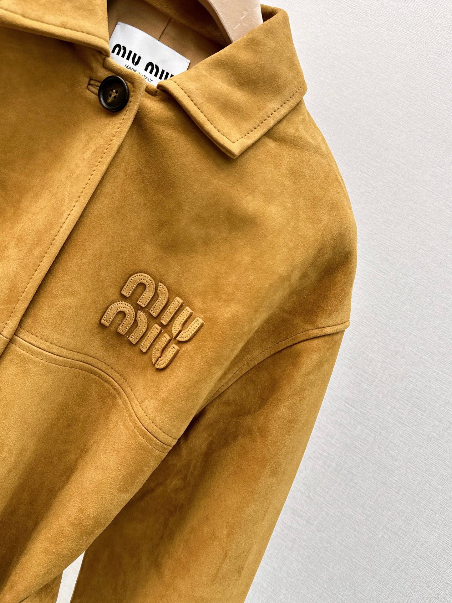 Miu suede jacket