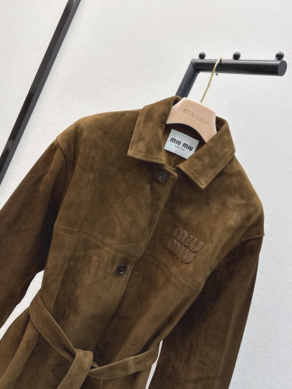 Miu suede jacket