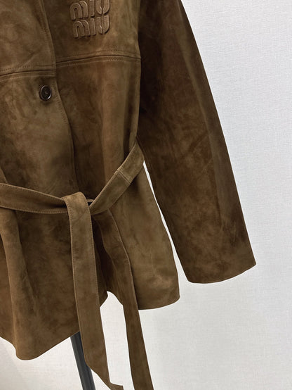 Miu suede jacket