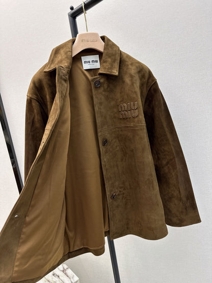 Miu suede jacket