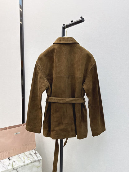 Miu suede jacket
