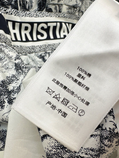 CD 25SS print dress