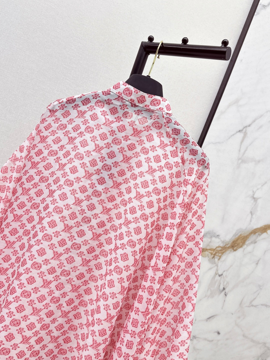 Louis 25ss cape shirt