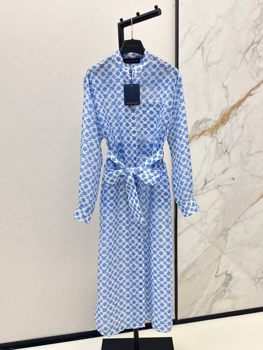 Louis 25ss jacquard dress