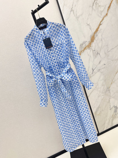 Louis 25ss jacquard dress