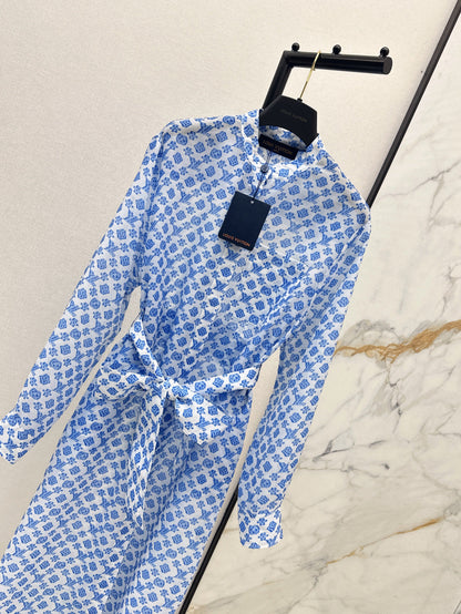 Louis 25ss jacquard dress