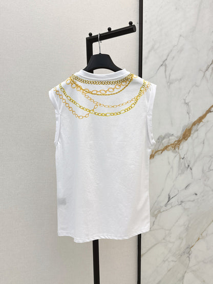 Bal 25ss print vest