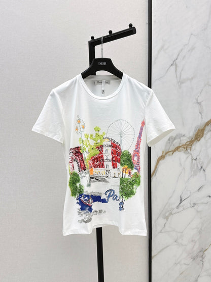 CD 25ss print t-shirt