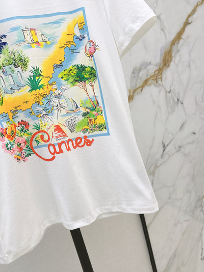 CD 25ss print t-shirt