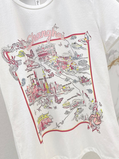 CD 25ss print t-shirt