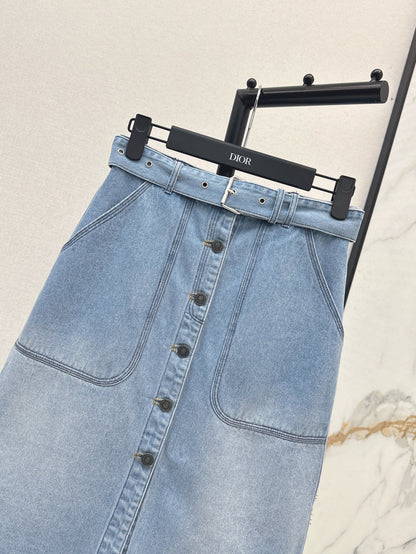CD 25ss denim skirt