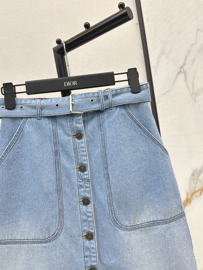 CD 25ss denim skirt