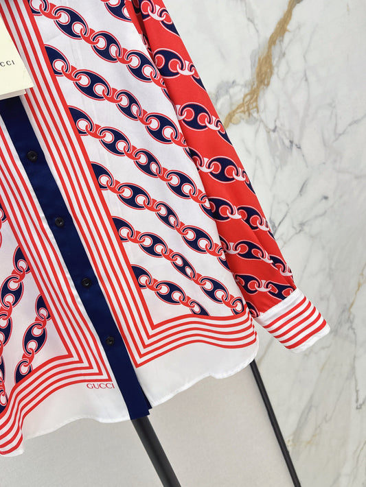 Guc 25ss print shirt