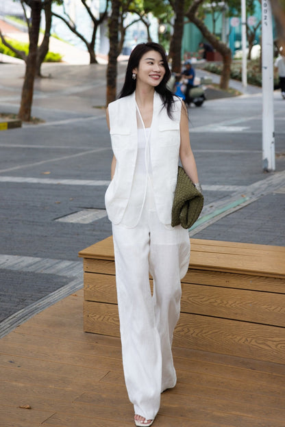 Brun 25ss vest suit