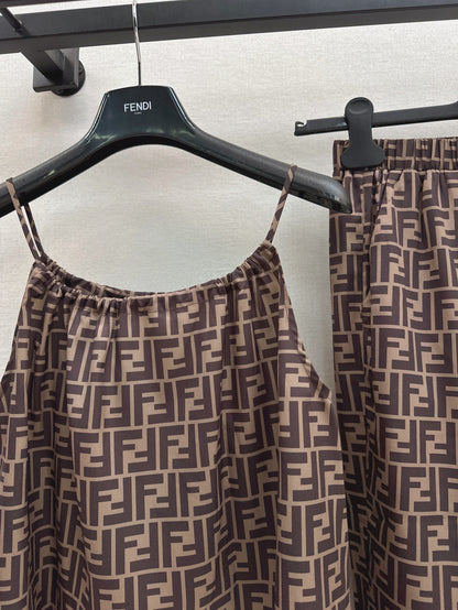 Fen 25ss print suit
