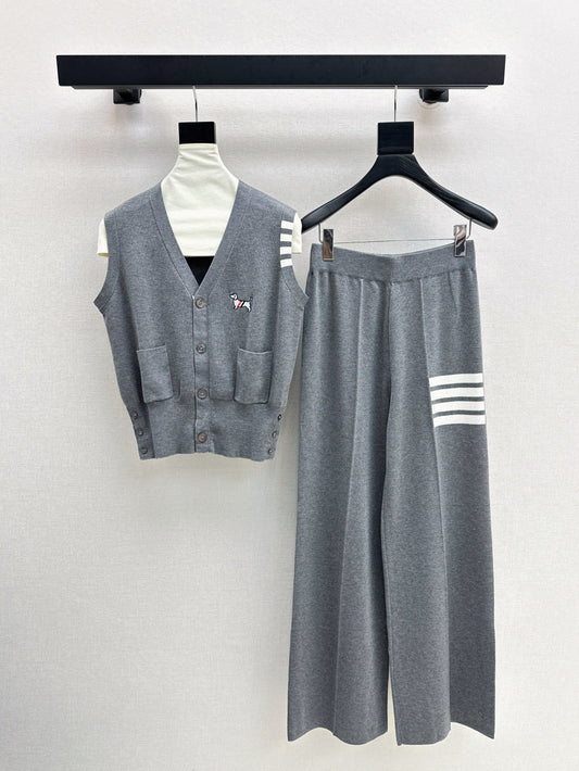 Thom 25ss knit suit
