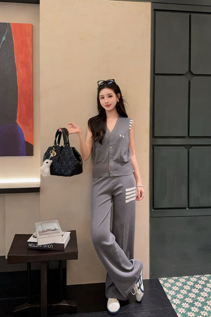 Thom 25ss knit suit