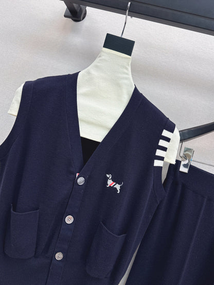 Thom 25ss knit suit