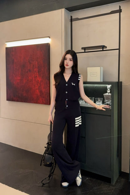 Thom 25ss knit suit
