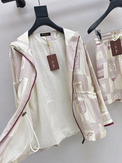 Loro 25ss silk jacket