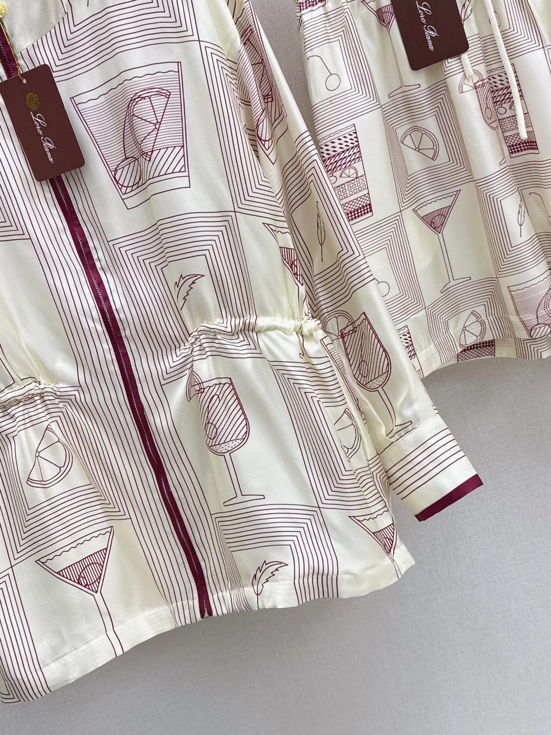 Loro 25ss silk jacket