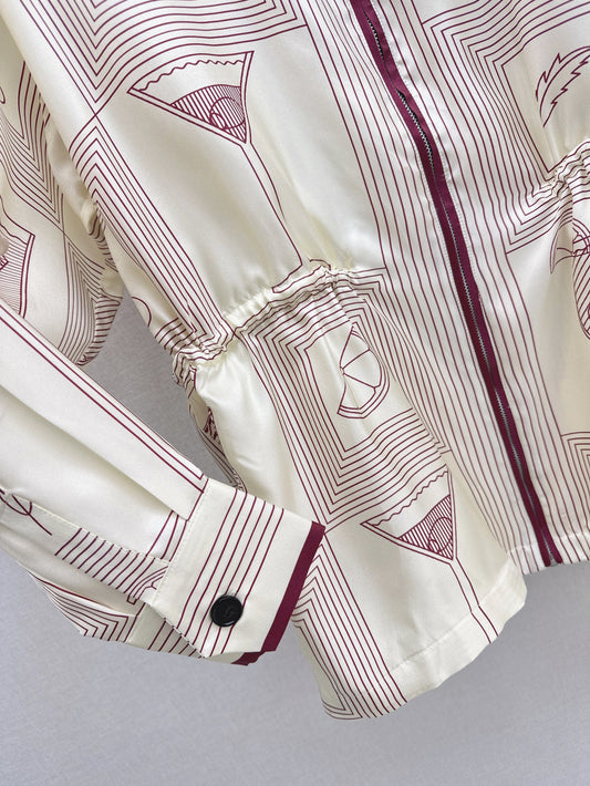 Loro 25ss silk jacket