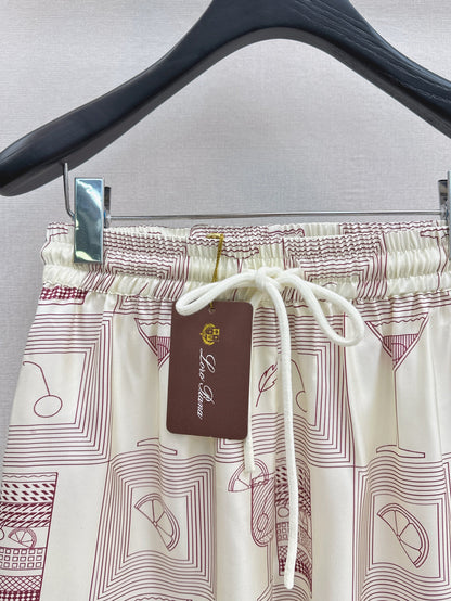 Loro 25ss silk short