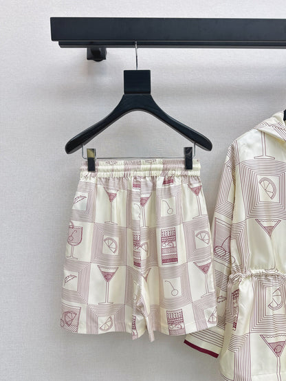 Loro 25ss silk short