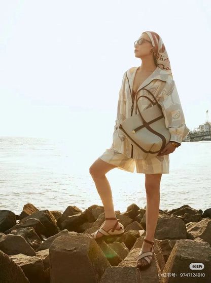 Loro 25ss silk short