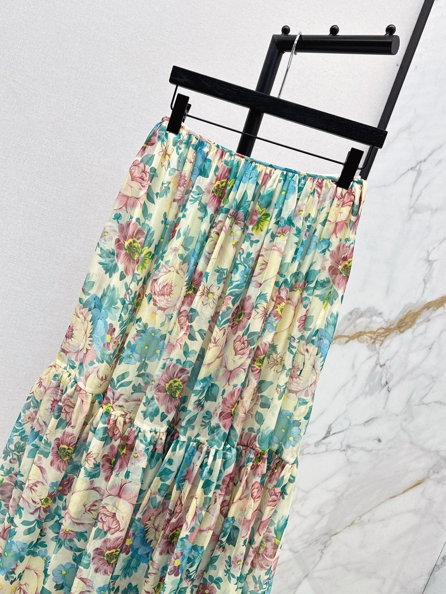 Cho 25ss chiffon skirt