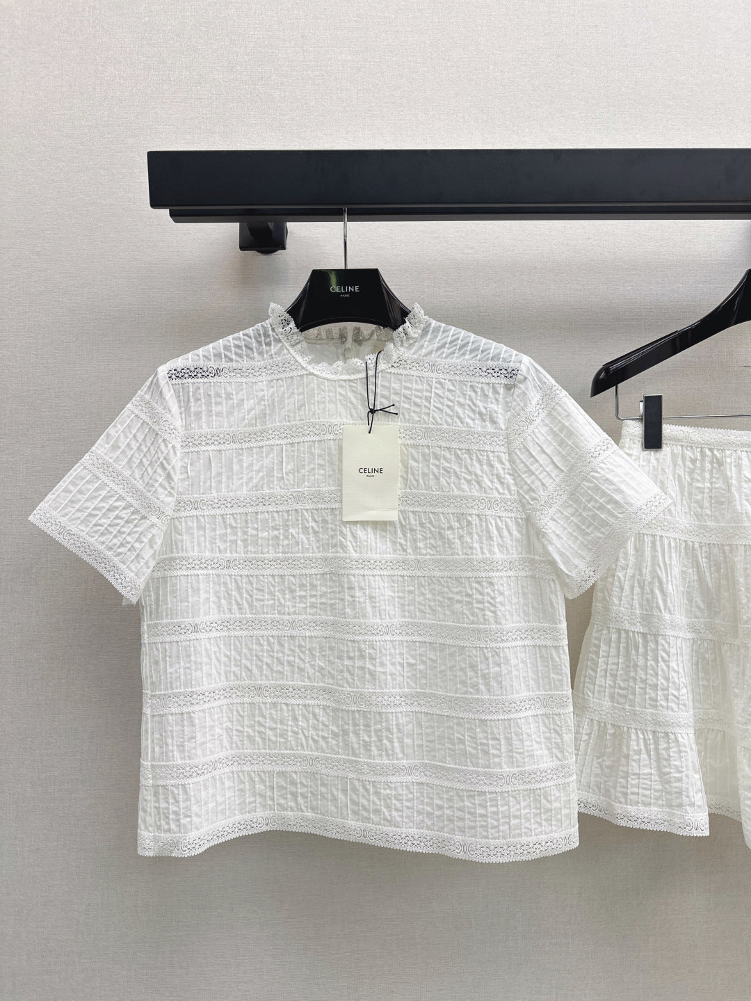 Celi 25ss embroidered shirt