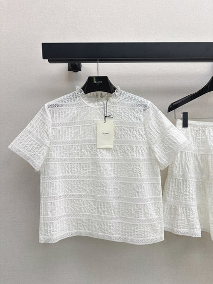 Celi 25ss embroidered shirt