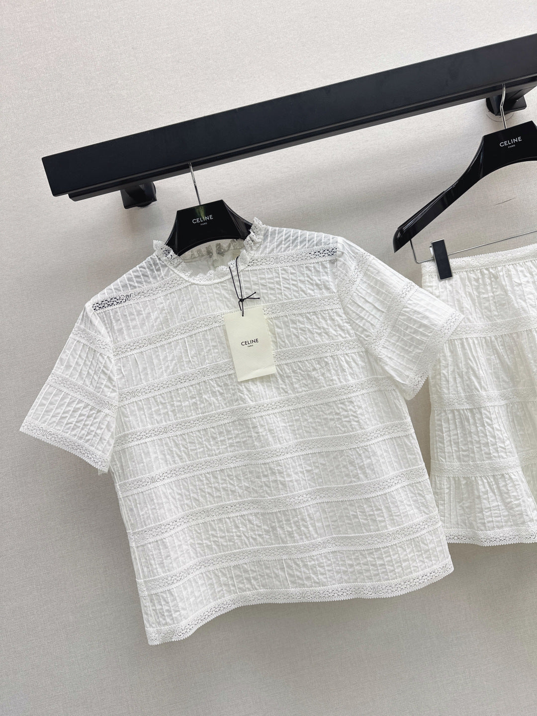Celi 25ss embroidered shirt