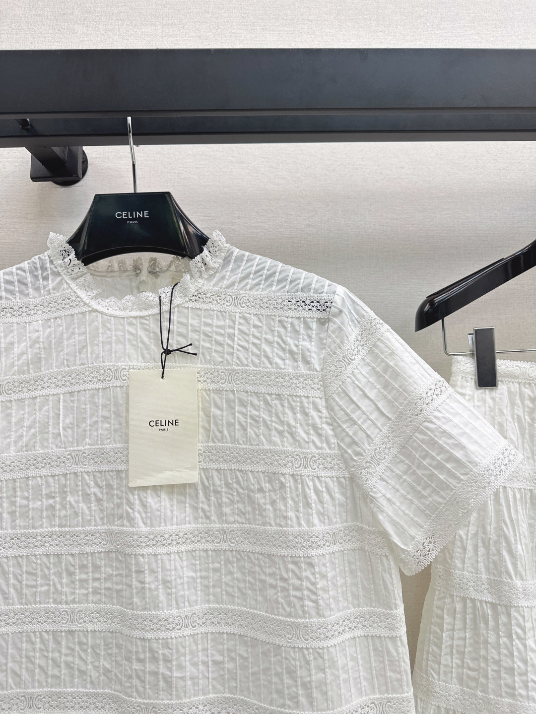 Celi 25ss embroidered shirt