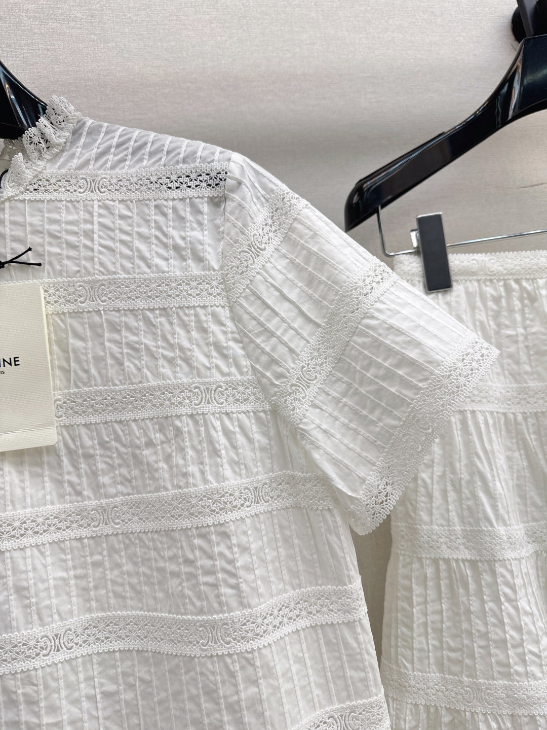 Celi 25ss embroidered shirt