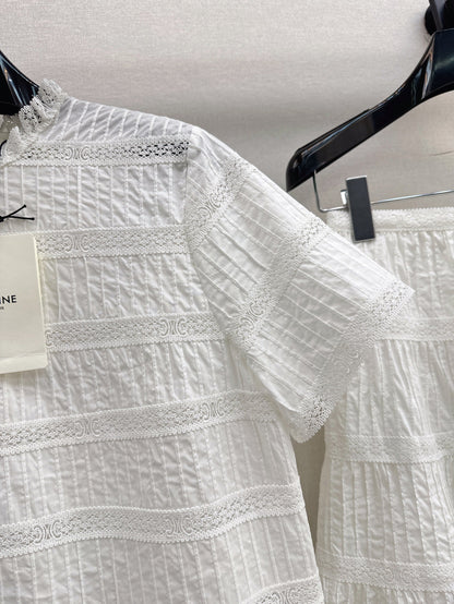 Celi 25ss embroidered shirt
