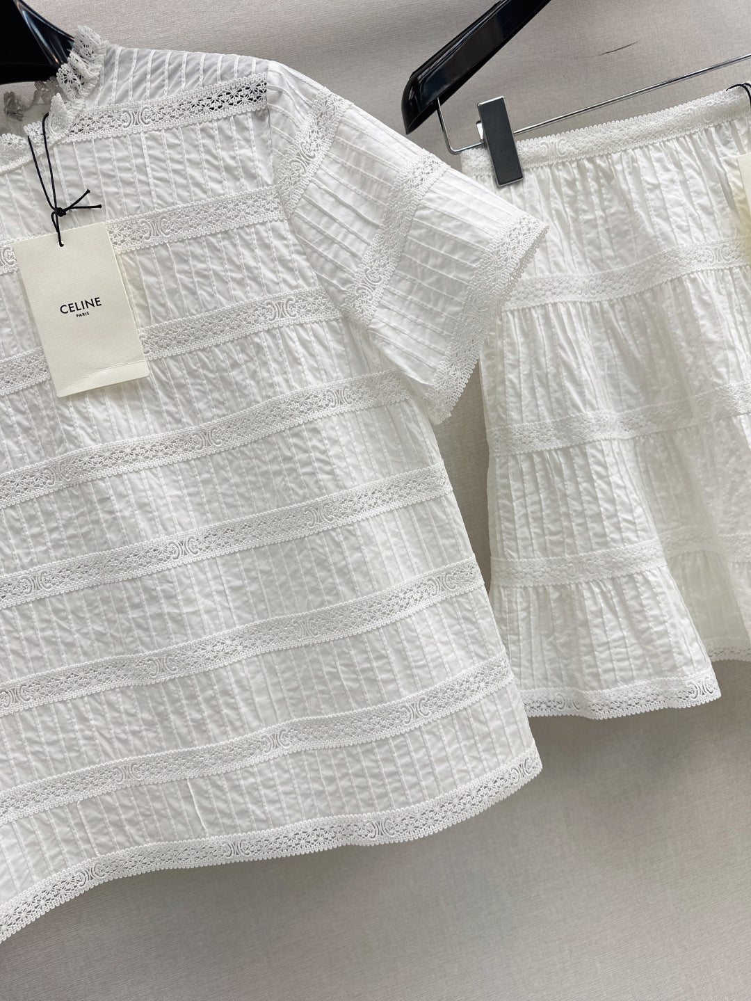 Celi 25ss embroidered shirt