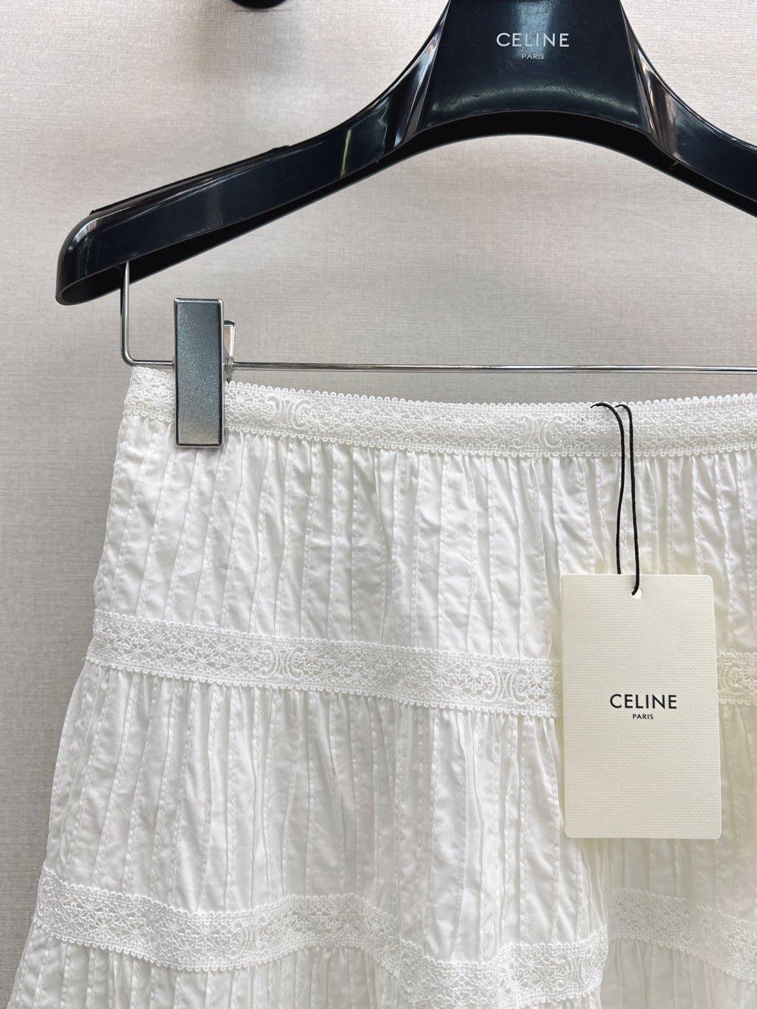 Celi 25ss embroidered skirt