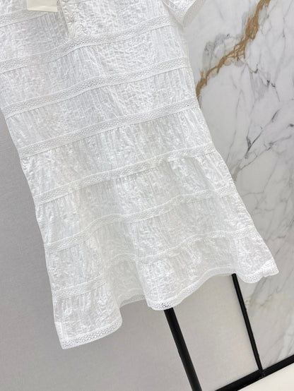 Celi 25ss embroidered dress