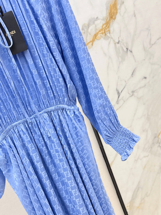 Fend 25ss jacquard dress