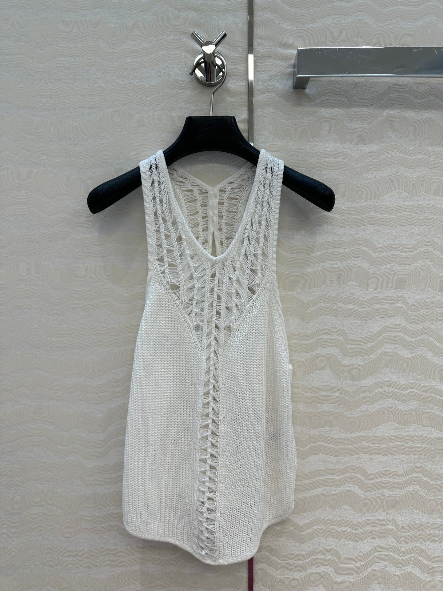 IR 25ss hollow knit vest