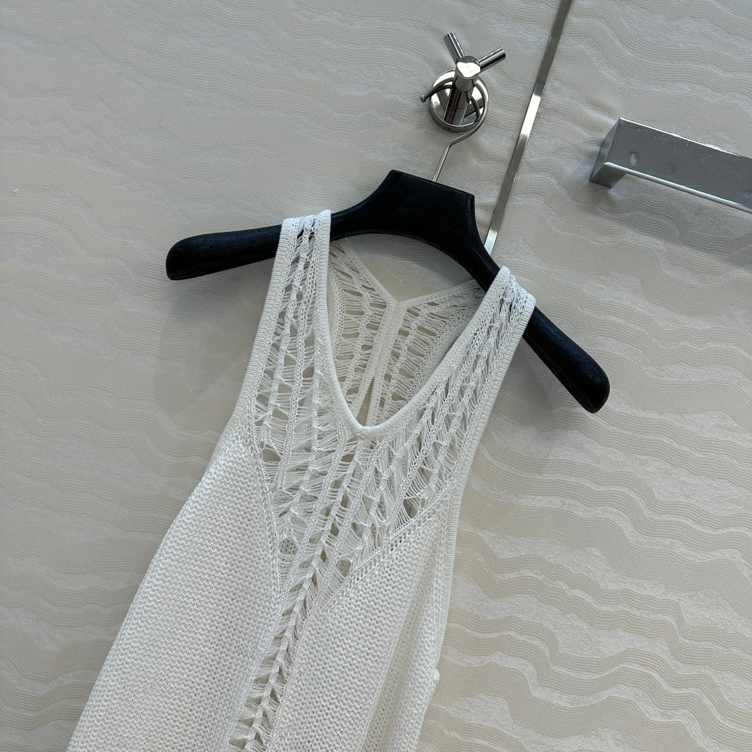 IR 25ss hollow knit vest