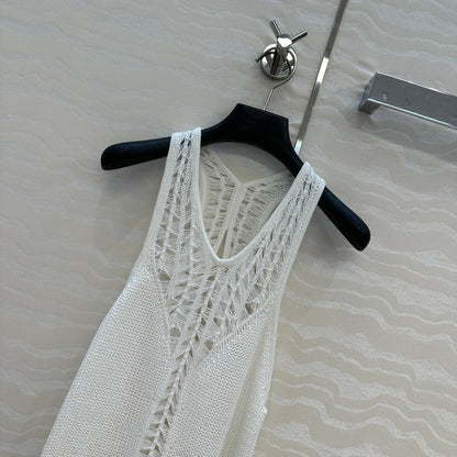 IR 25ss hollow knit vest