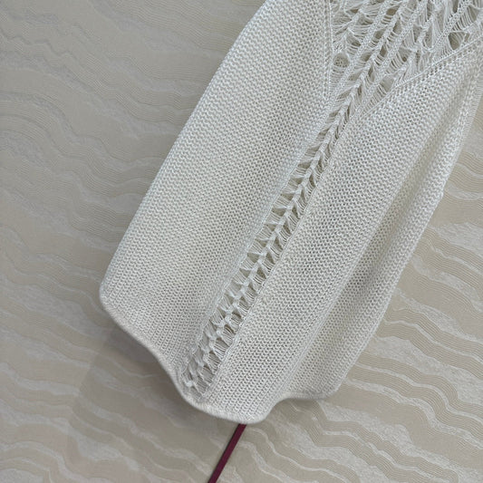 IR 25ss hollow knit vest