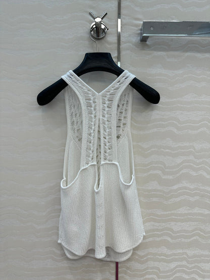 IR 25ss hollow knit vest