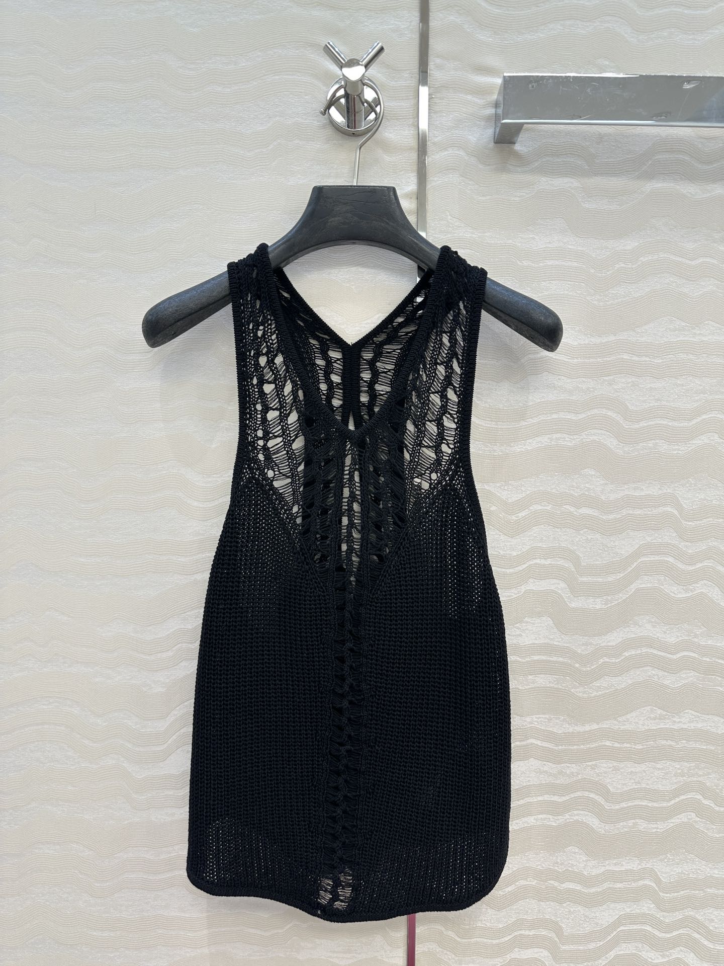 IR 25ss hollow knit vest