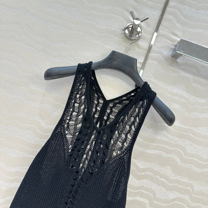 IR 25ss hollow knit vest
