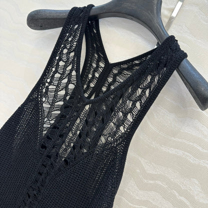 IR 25ss hollow knit vest
